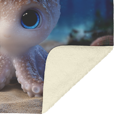 Octopus_With_Blue_Eyes_Holding_Seashells_H_Blanket_Sherpa_Mockup.png