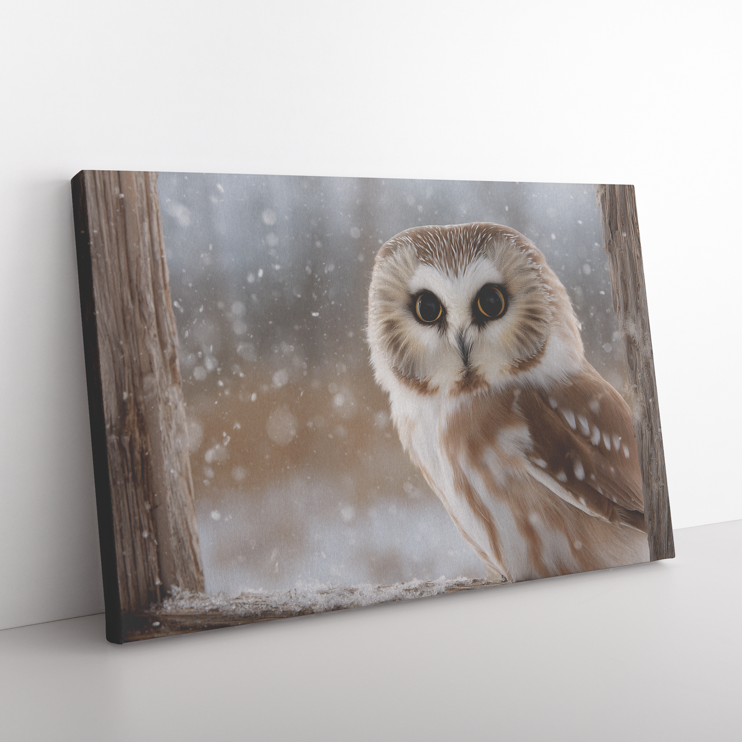 Owl_Perched_in_Wooden_Window_Frame_with__H_Rectangle_Angle_Floor_Mockup.png_15501242
