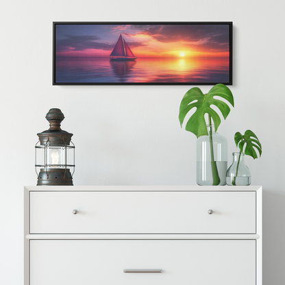 Peaceful_Sunset_Calm_Ocean_Sailboat_Silh_Framed_Canvas_H_Panoramic_Small_Lifesty_Mockup.png