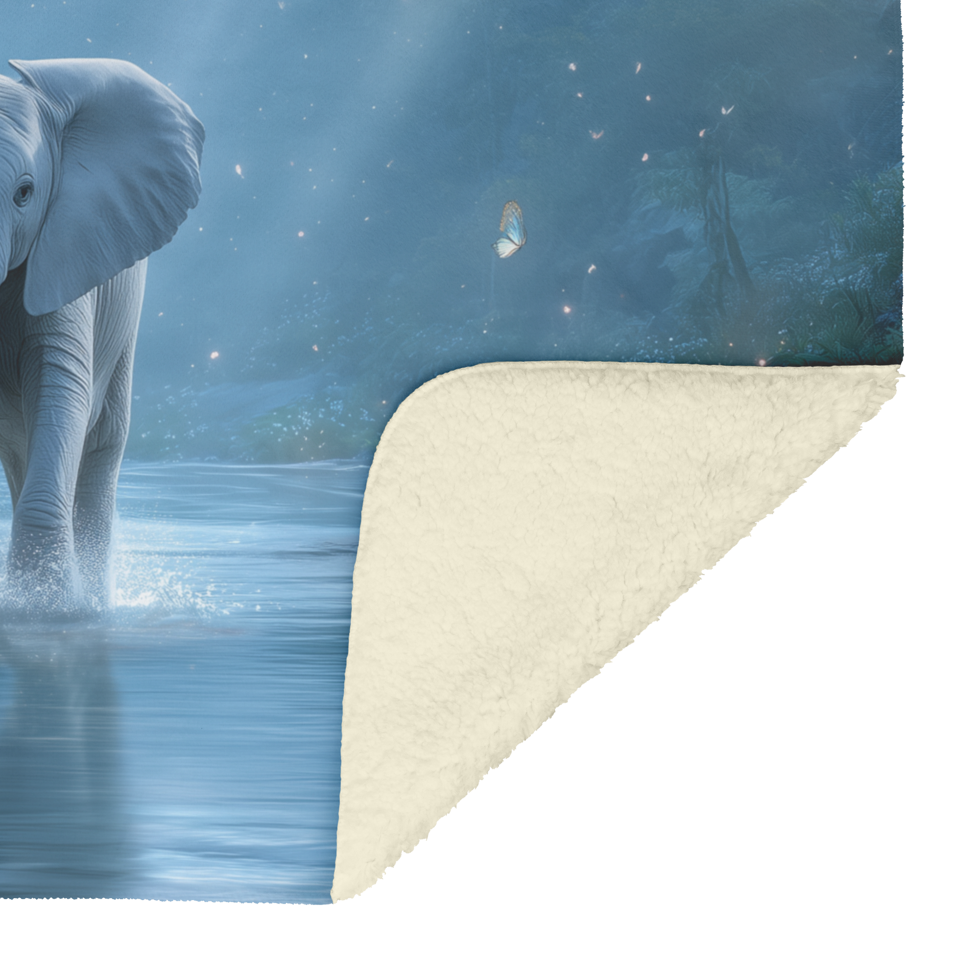Photorealistic_Baby_Elephant_Splashing_I_H_Blanket_Sherpa_Mockup.png