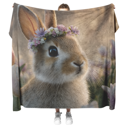 Rabbit_With_Flower_Crown_Resting_In_Fiel_H_Blanket_Model_Mockup.png_15282987