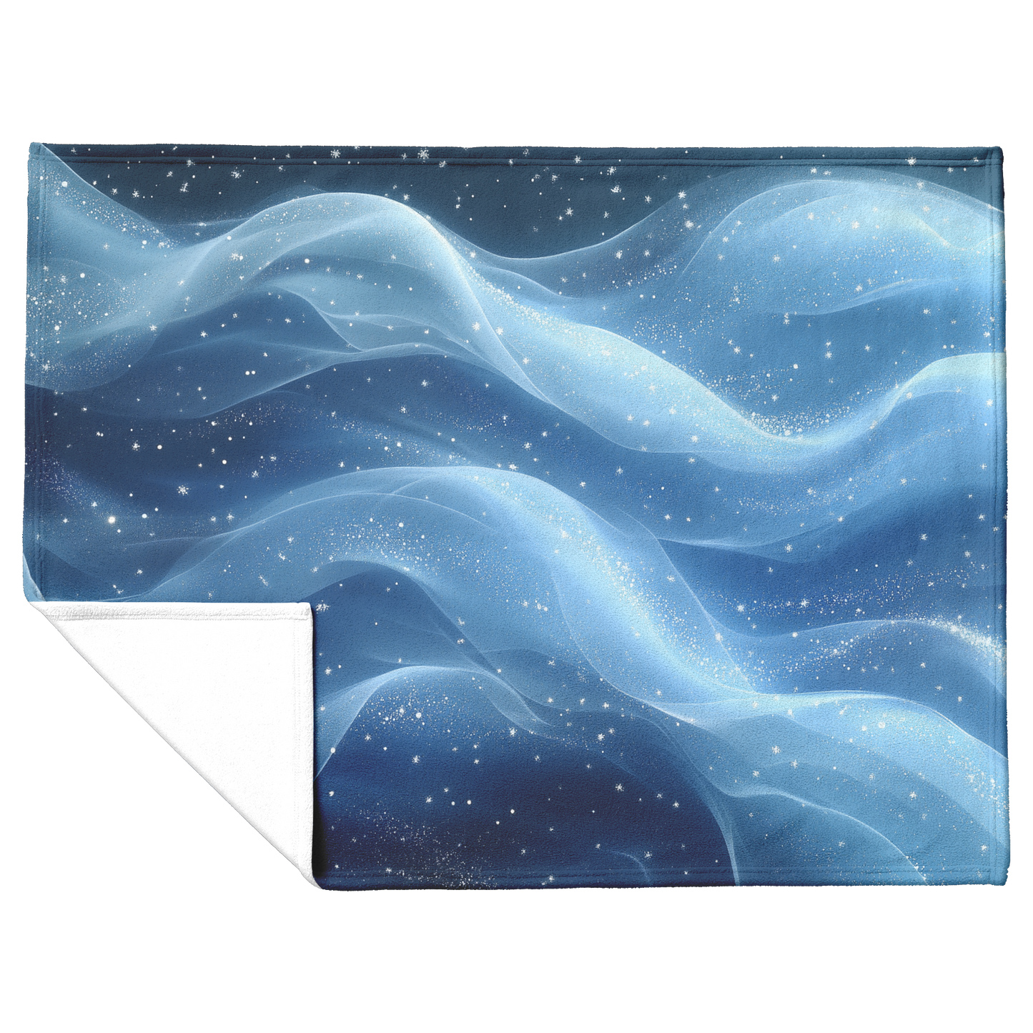 Radiant_Snowflake_Design_on_Frosty_Light_H_Blanket_Flat_Fold_Mockup.png
