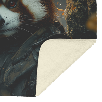 Red_Panda_Standing_Near_a_Glowing_Waterf_H_Blanket_Sherpa_Mockup.png