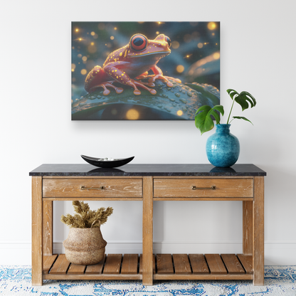 Red_and_Yellow_Poison_Dart_Frog_on_Glowi_H_Rectangle_Smaller_Lifestyle_Mockup.png