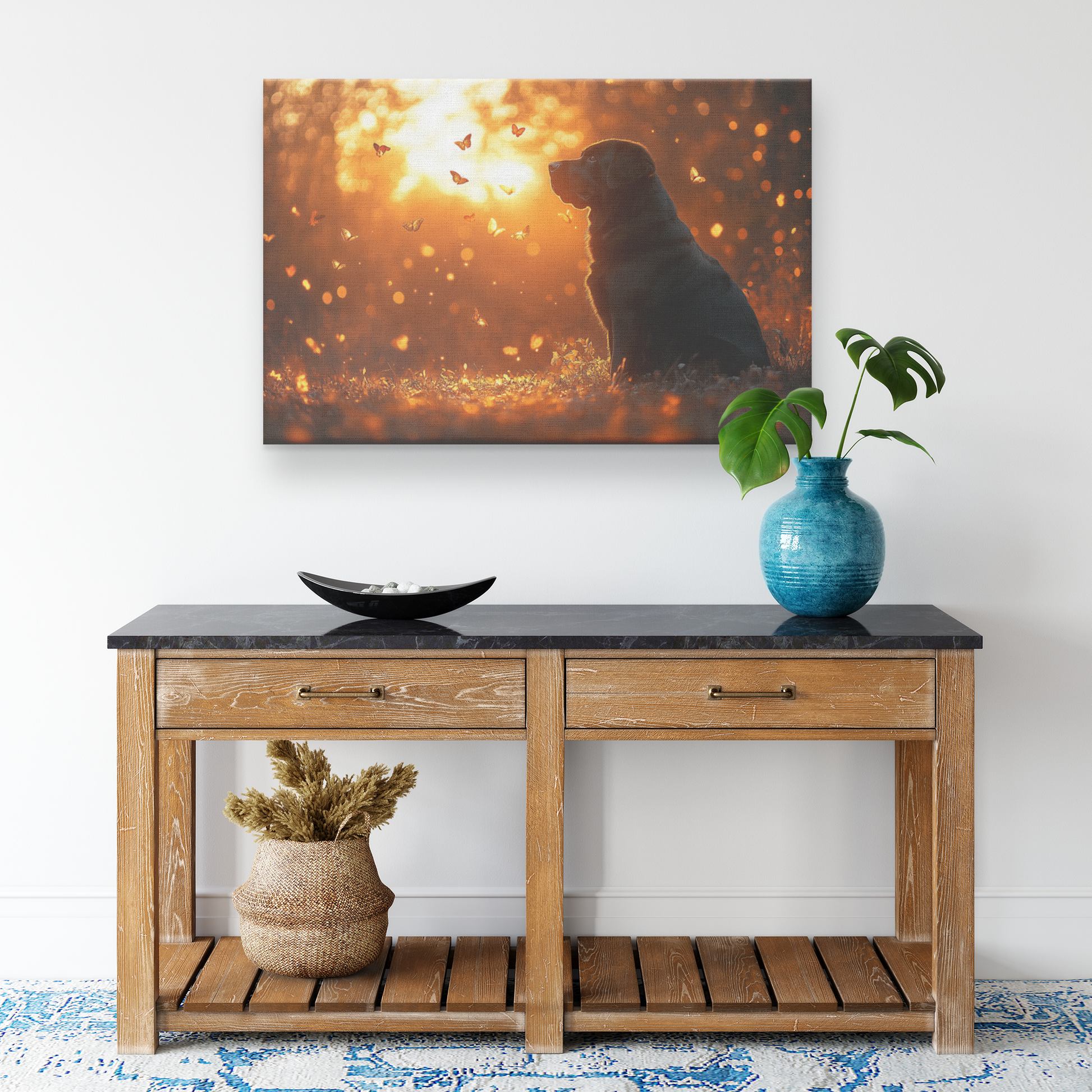 Rottweiler_Guarding_a_Glowing_Forest_Pat_H_Rectangle_Smaller_Lifestyle_Mockup.png