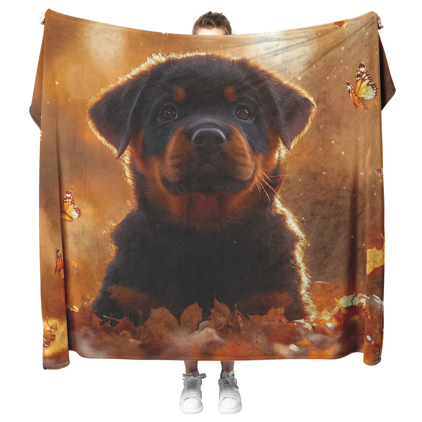 Rottweiler_Puppy_in_Autumn_Park_with_Gol_H_Blanket_Model_Mockup.png