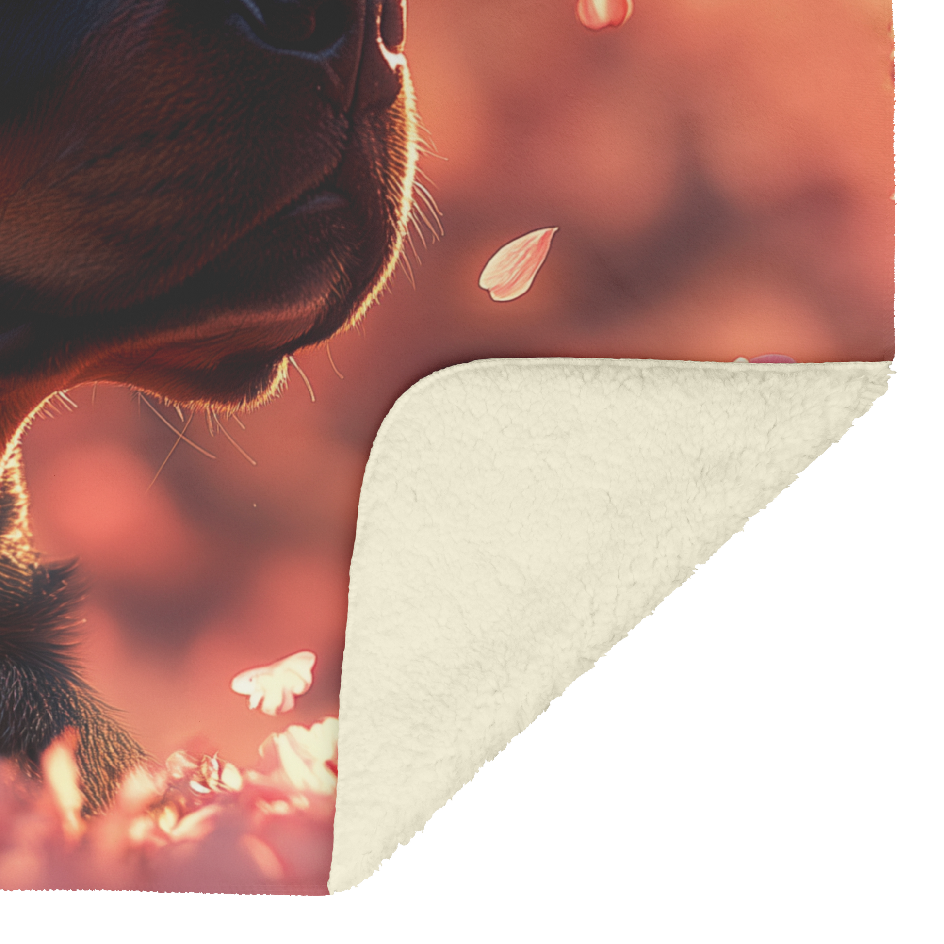 Rottweiler_Under_Cherry_Blossoms_with_Pe_H_Blanket_Sherpa_Mockup.png