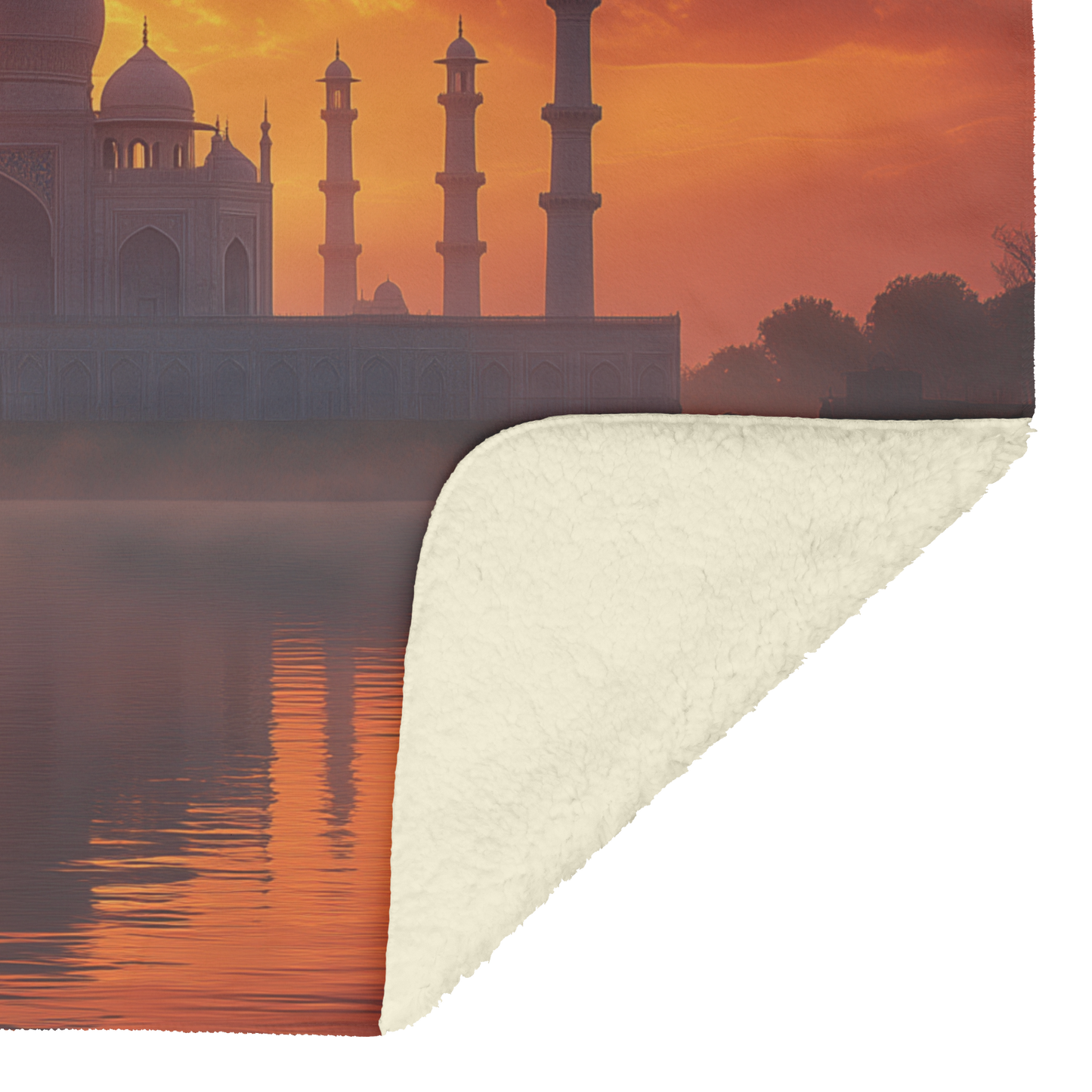 Sarv_e_Abarqu_Tree_at_Sunset_with_Twilig_H_Blanket_Sherpa_Mockup.png