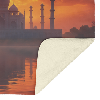 Sarv_e_Abarqu_Tree_at_Sunset_with_Twilig_H_Blanket_Sherpa_Mockup.png