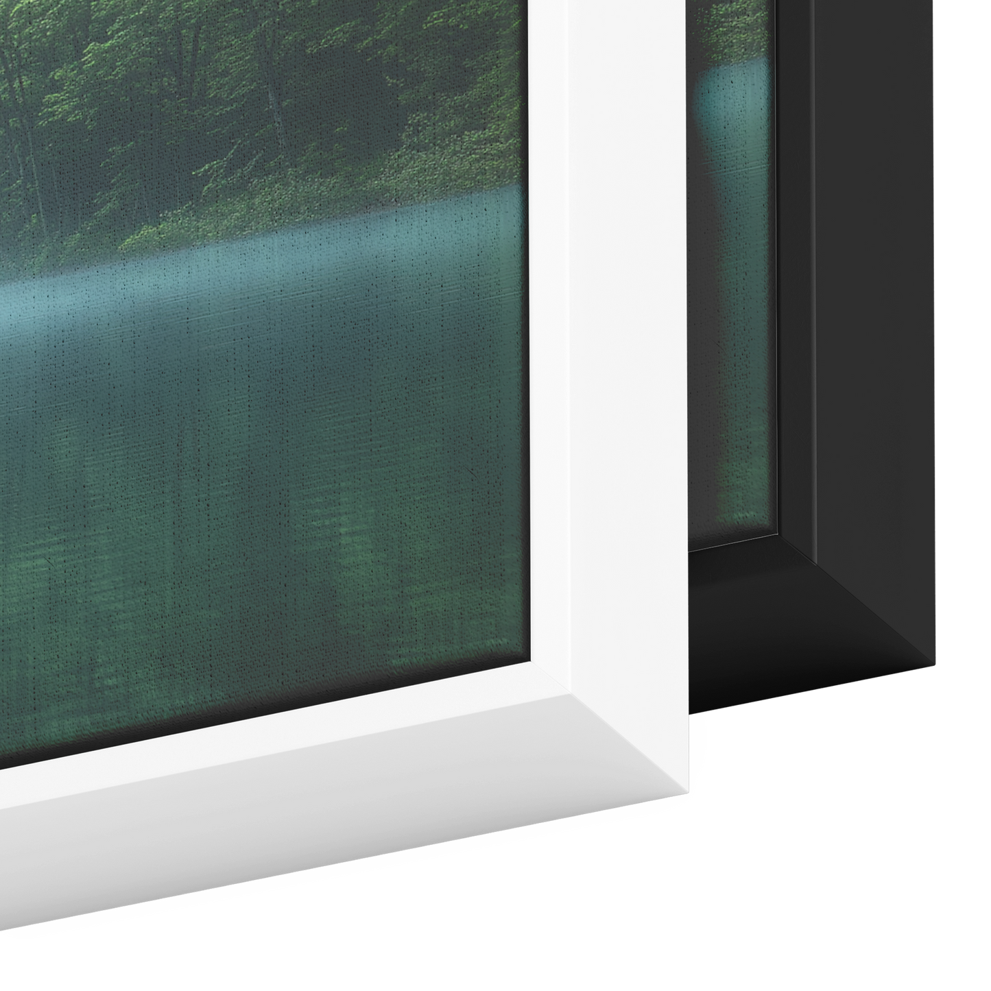 Serene_Forest_Lake_Dense_Trees_Soft_Refl_Framed_Canvas_H_Panoramic_Color_Options_Mockup.png