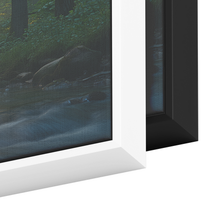 Serene_Forest_Stream_Flowing_Through_Den_Framed_Canvas_H_Panoramic_Color_Options_Mockup.png