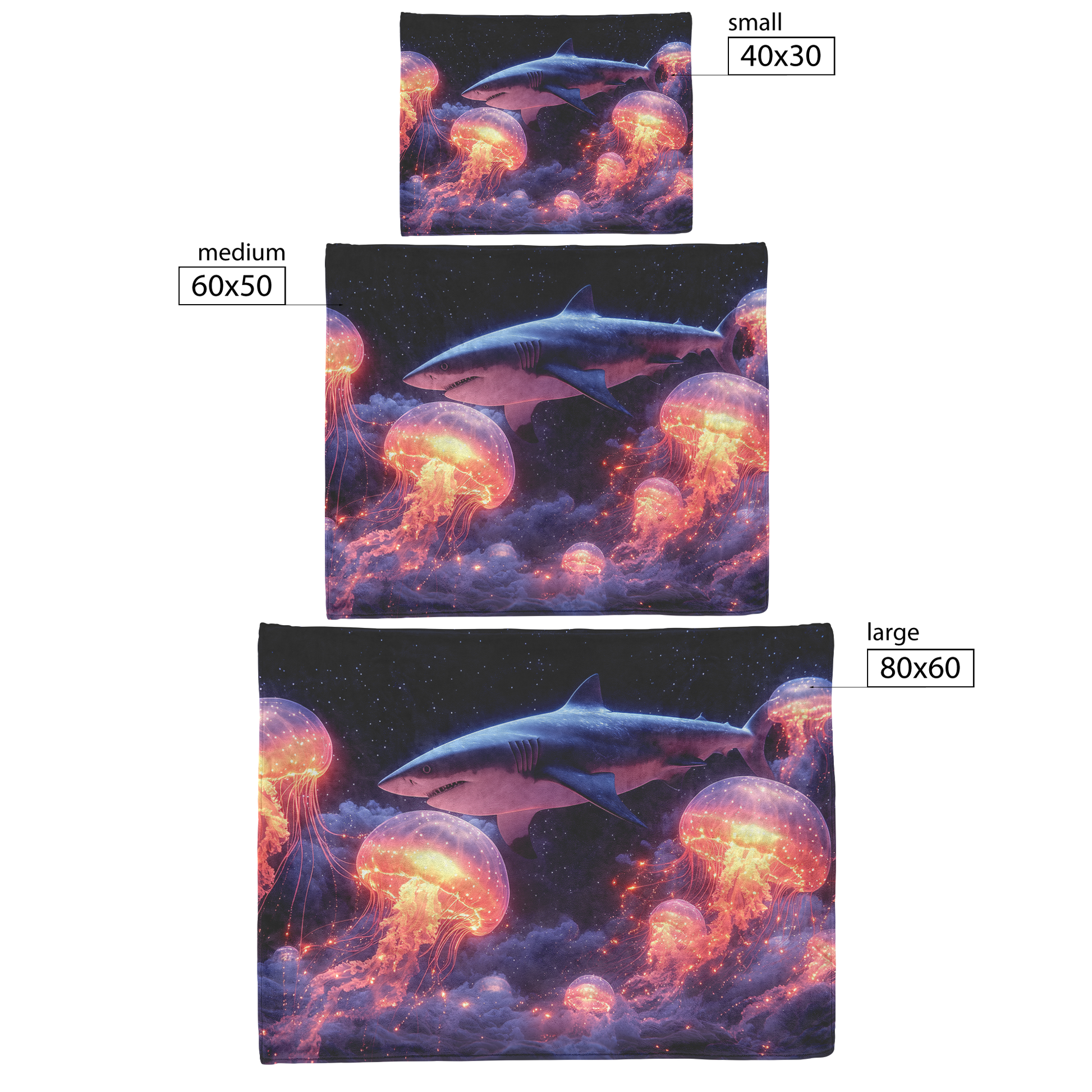 Shark_with_Glowing_Jellyfish_in_Biolumin_H_Blanket_Size_Options_Mockup.png