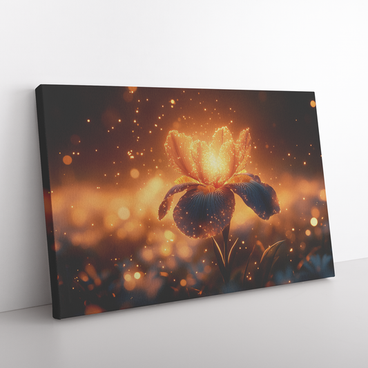 Single_Glowing_Iris_Standing_Out_in_Mist_H_Rectangle_Angle_Floor_Mockup.png