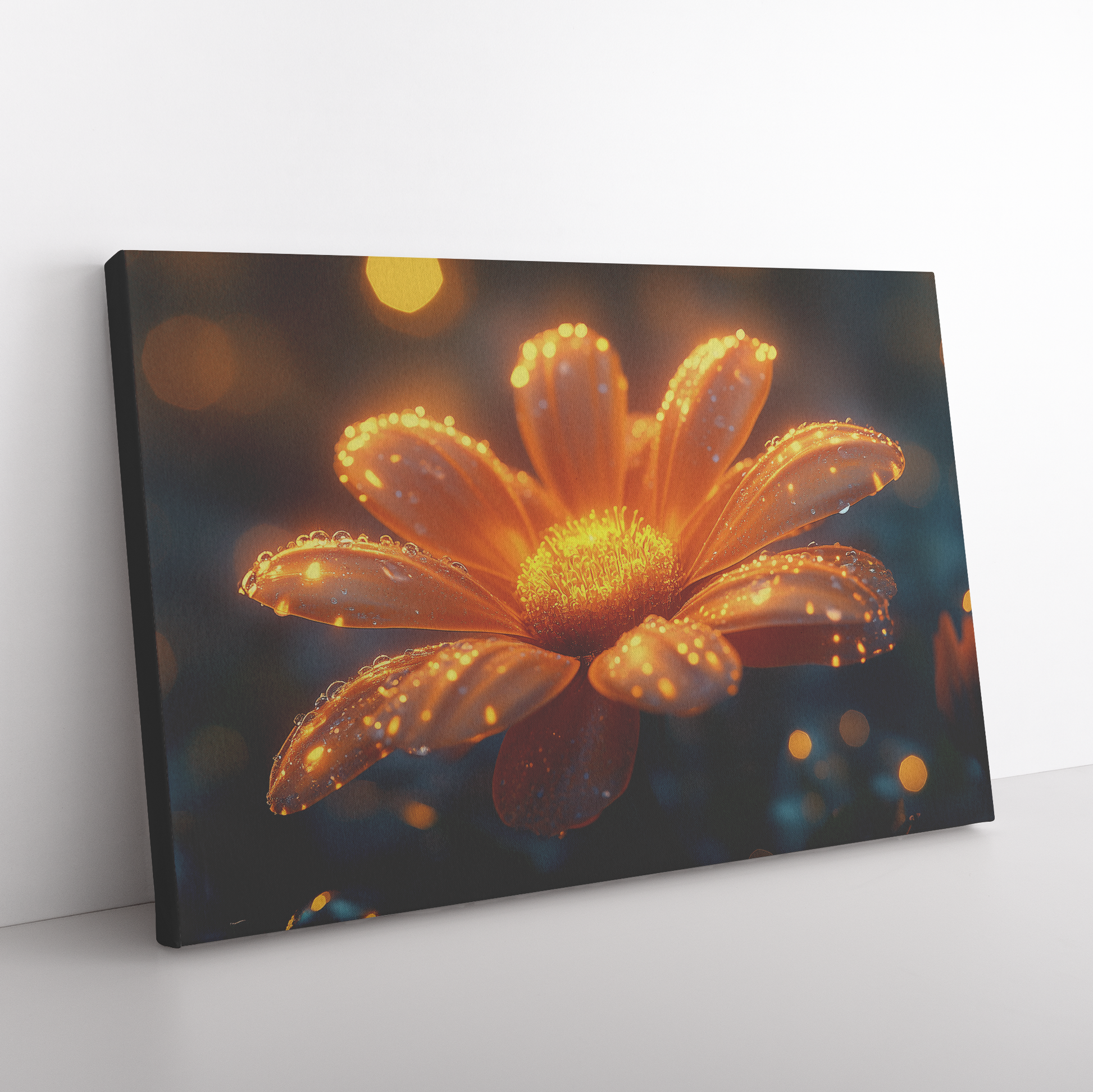 Single_Glowing_Marigold_with_Dewdrops_Su_H_Rectangle_Angle_Floor_Mockup.png