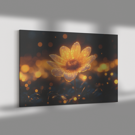 Single_Glowing_Yellow_Daisy_Blooming_in__H_Rectangle_Dramatic_Shadow_Mockup.png
