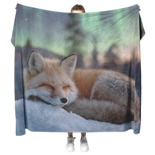 Sleeping_Fox_Curled_In_Snow_With_Gentle__H_Blanket_Model_Mockup.png