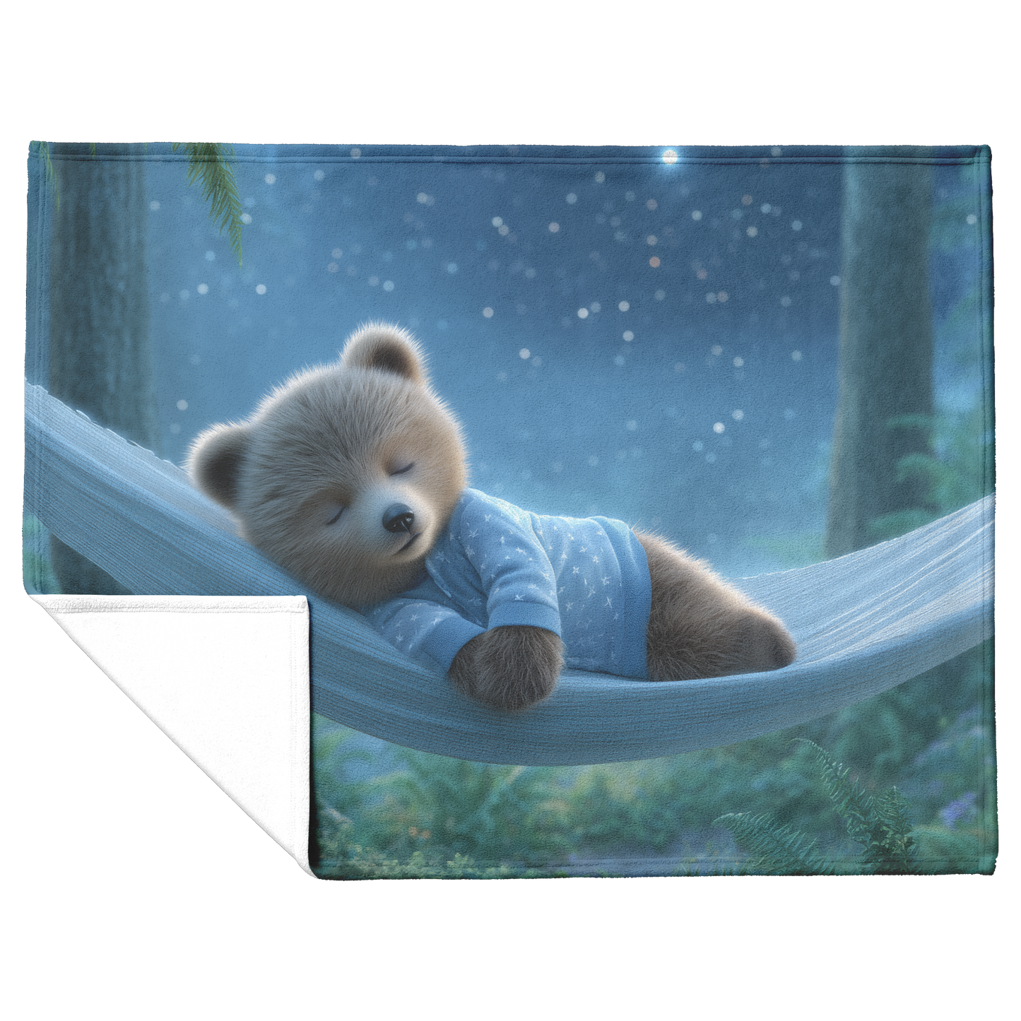 Sleepy_Bear_Cub_In_Pajamas_Tucked_Into_G_H_Blanket_Flat_Fold_Mockup.png