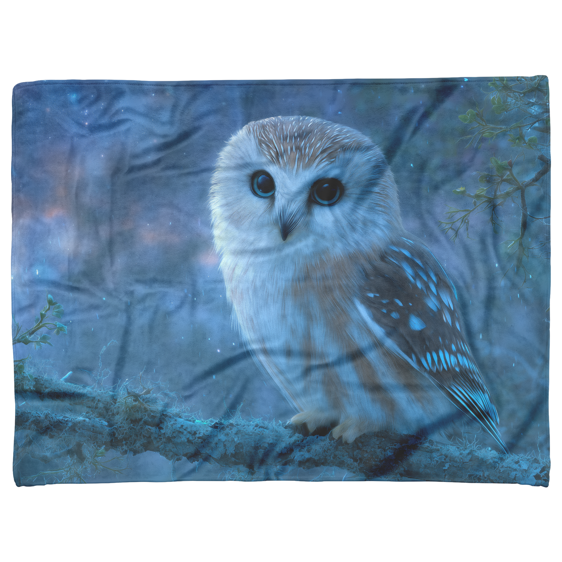 Sleepy_Owl_With_Blue_Eyes_Perched_On_Sta_H_Blanket_AS_Flat_Mockup.png