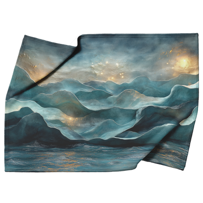 Soft_Teal_and_Blue_Wave_Pattern_Blanket__H_Blanket_Top_Bottom_Folds_Mockup.png