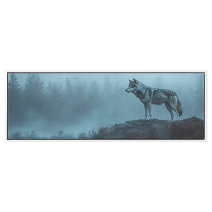 Stunning_Panoramic_Lone_Wolf_on_Mountain_White_Framed_Canvas_H_Panoramic_Main_Mockup.png