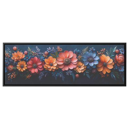 Stylized_Flowers_Concentric_Circles_Tria_Framed_Canvas_H_Panoramic_Main_Mockup.png