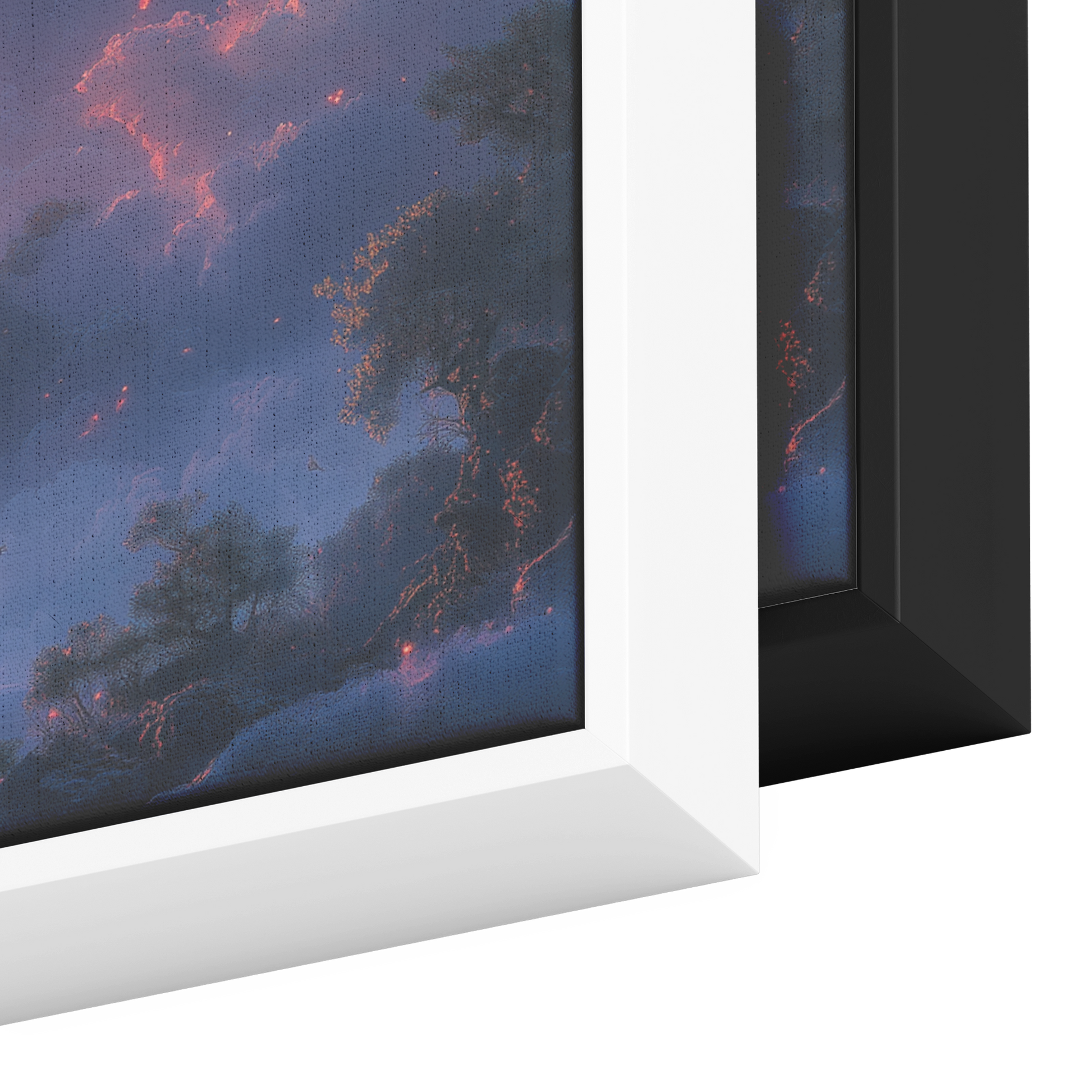 Surreal_Great_Deep_Glowing_Waterfalls_Po_Framed_Canvas_H_Panoramic_Color_Options_Mockup.png
