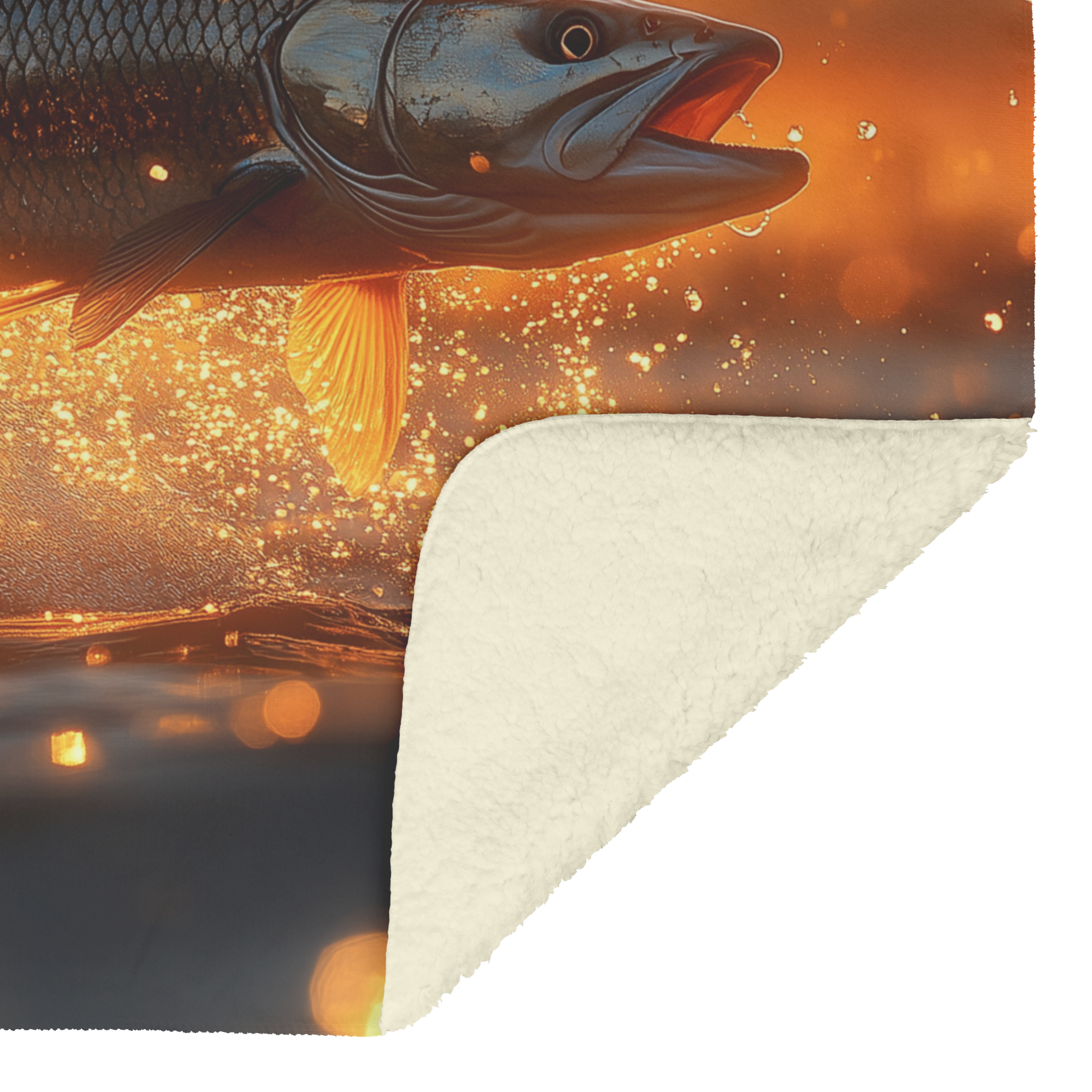 Tarpon_Leaping_from_Glowing_Ocean_Waters_H_Blanket_Sherpa_Mockup.png