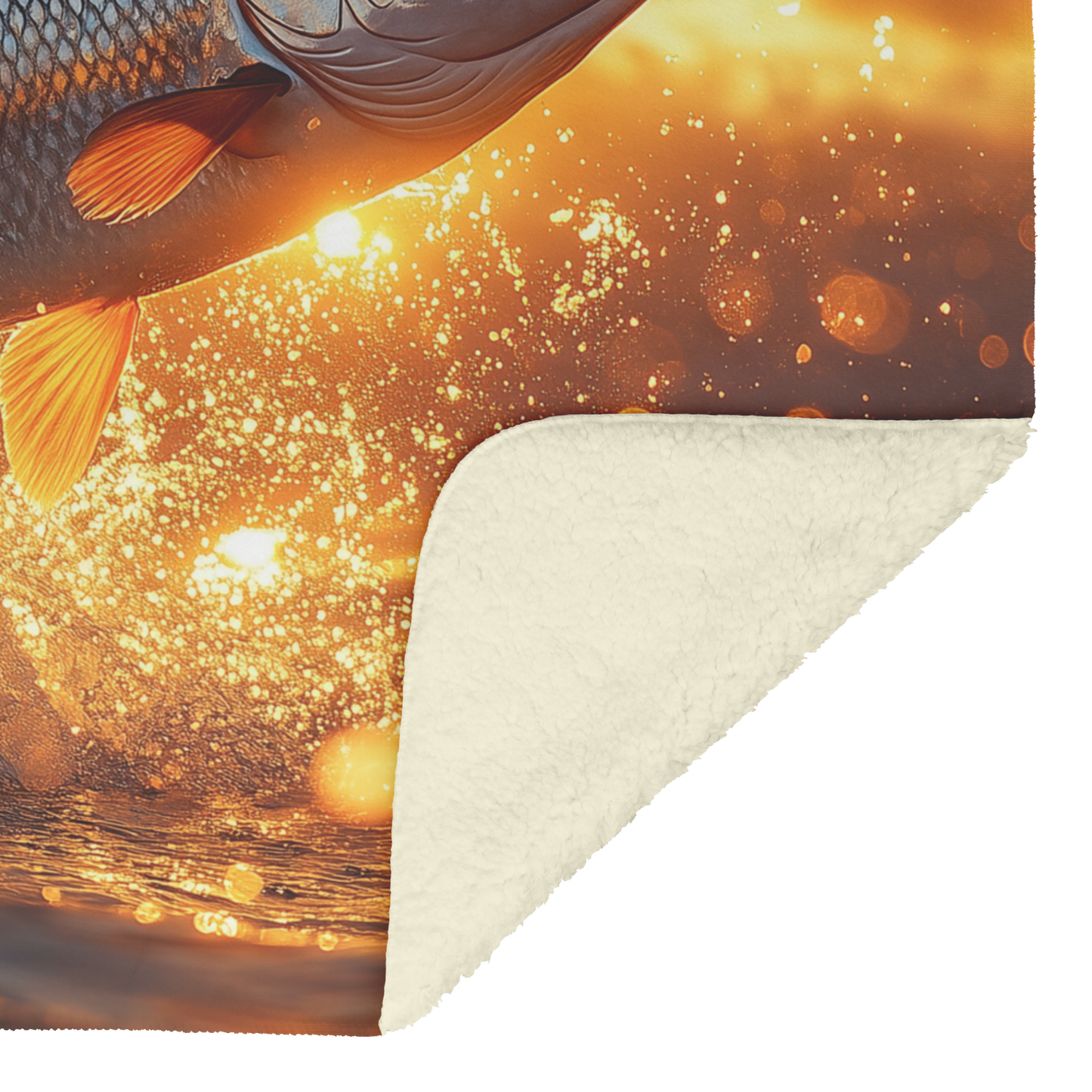 Tarpon_Leaping_from_Glowing_Ocean_Waters_H_Blanket_Sherpa_Mockup.png