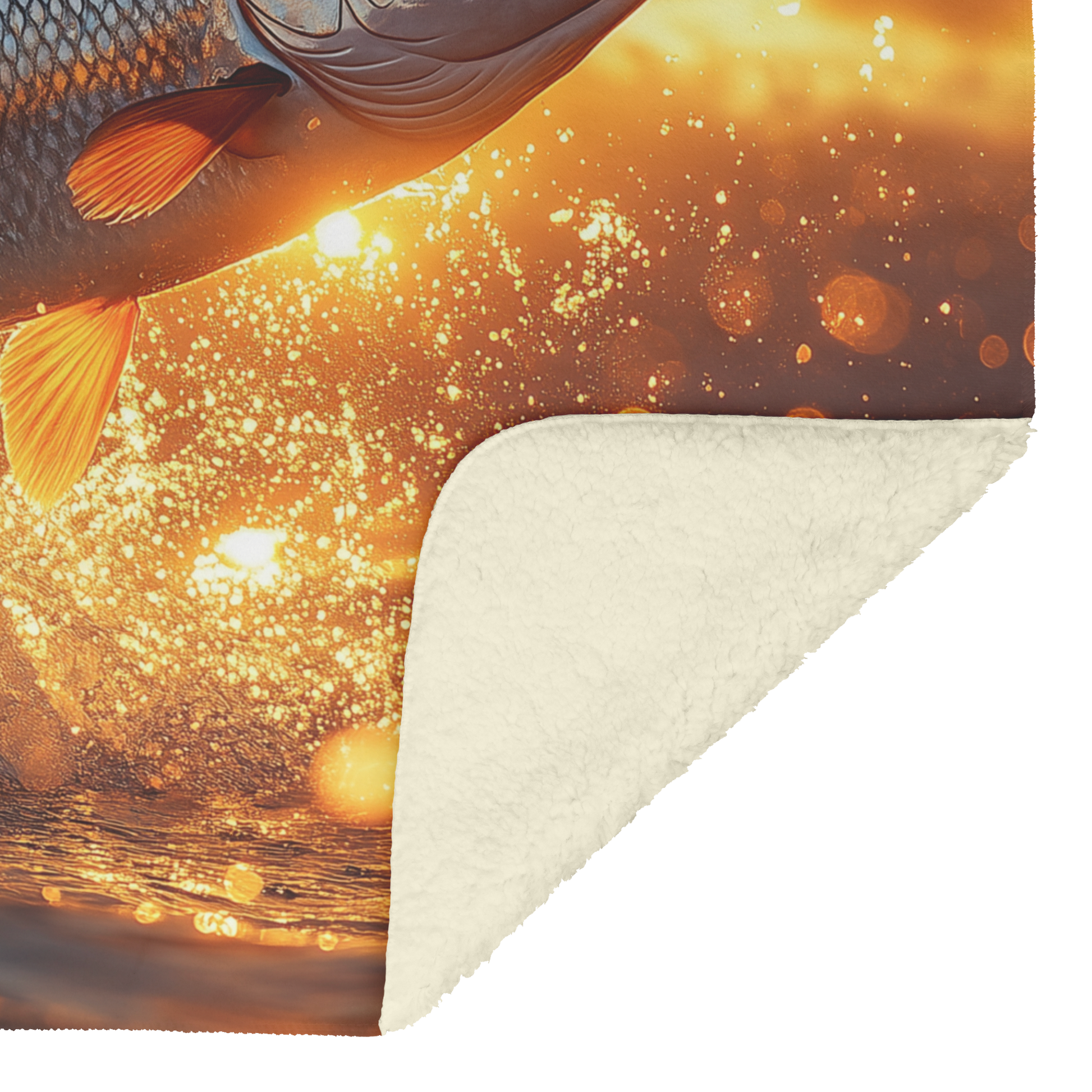 Tarpon_Leaping_from_Glowing_Ocean_Waters_H_Blanket_Sherpa_Mockup.png