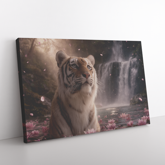 Tiger_Surrounded_by_Floating_Lotus_Petal_H_Rectangle_Angle_Floor_Mockup.png_15330593