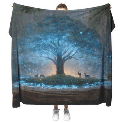 Tree_Of_Life_With_Glowing_Symbols_And_Ru_H_Blanket_Model_Mockup.png