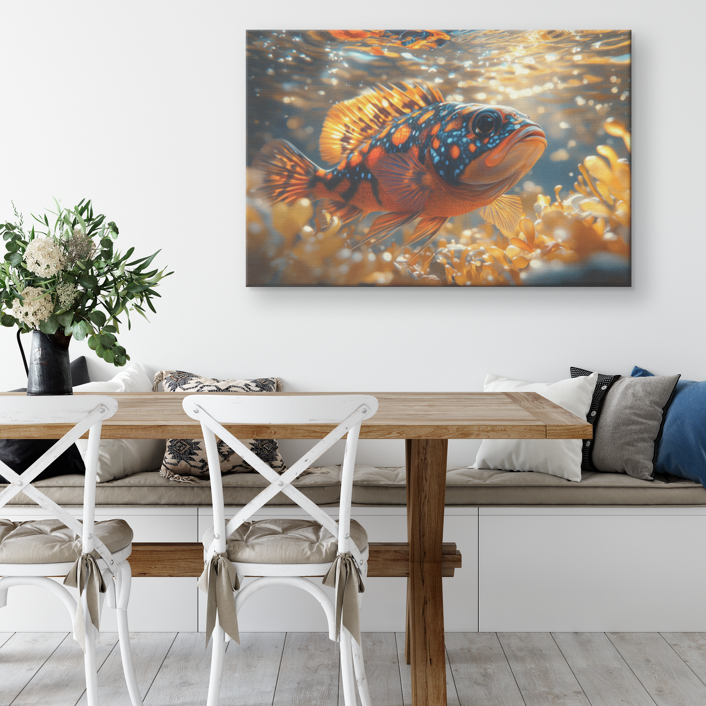 Triggerfish_Resting_Near_Glowing_Seagras_H_Rectangle_Larger_Lifestyle_Mockup.png
