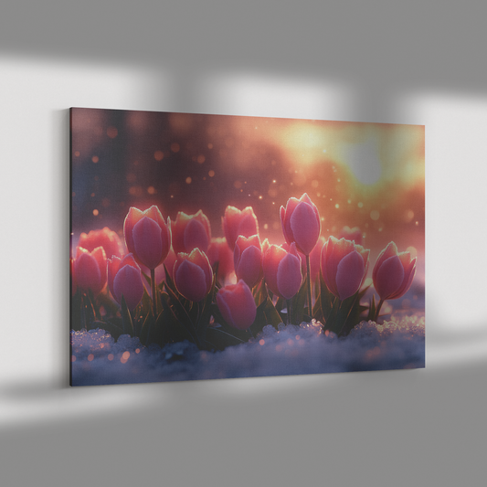 Tulips_Blooming_in_Glowing_Frost_Fields__H_Rectangle_Dramatic_Shadow_Mockup.png