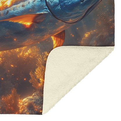 Tuna_Swimming_Near_Glowing_Underwater_Cl_H_Blanket_Sherpa_Mockup.png