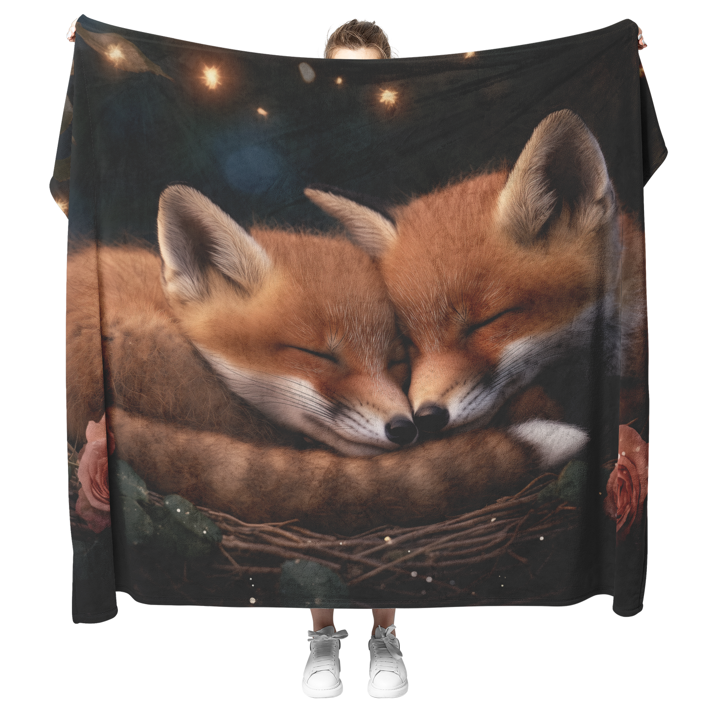 Two_Baby_Foxes_Cuddled_Inside_Heart_Shap_H_Blanket_Model_Mockup.png_15351825