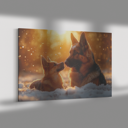 Two_German_Shepherds_Playing_Together_in_H_Rectangle_Dramatic_Shadow_Mockup.png