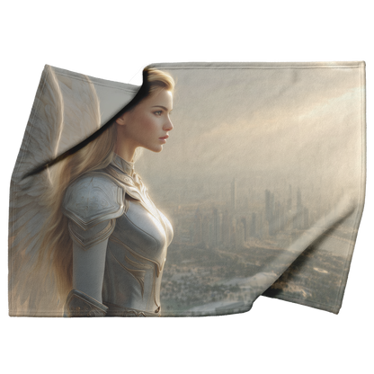 Warrior_Guardian_Angel_In_Silver_Armor_W_H_Blanket_Top_Bottom_Folds_Mockup.png