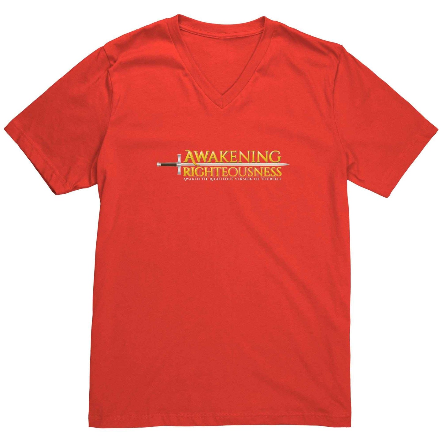 Canvas Men's V Neck T-Shirt