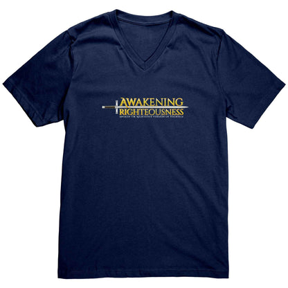 Canvas Men's V Neck T-Shirt