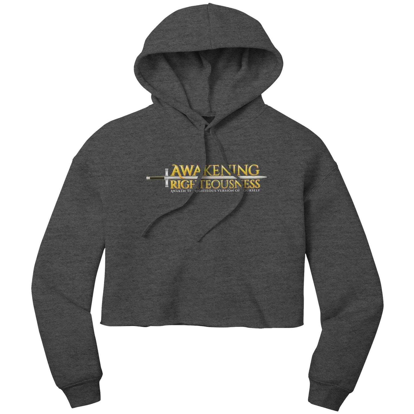 Bella Women's Crop Fleece Hoodie