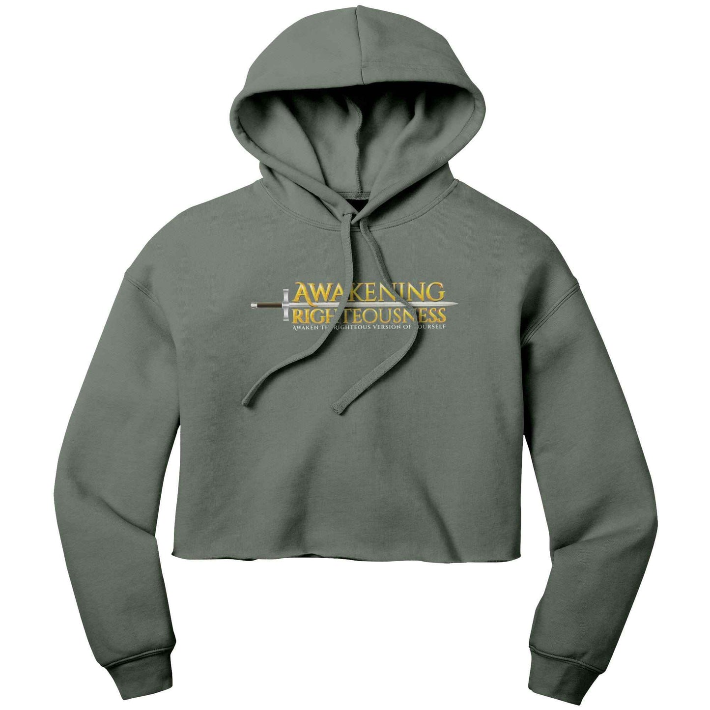 Bella Women's Crop Fleece Hoodie