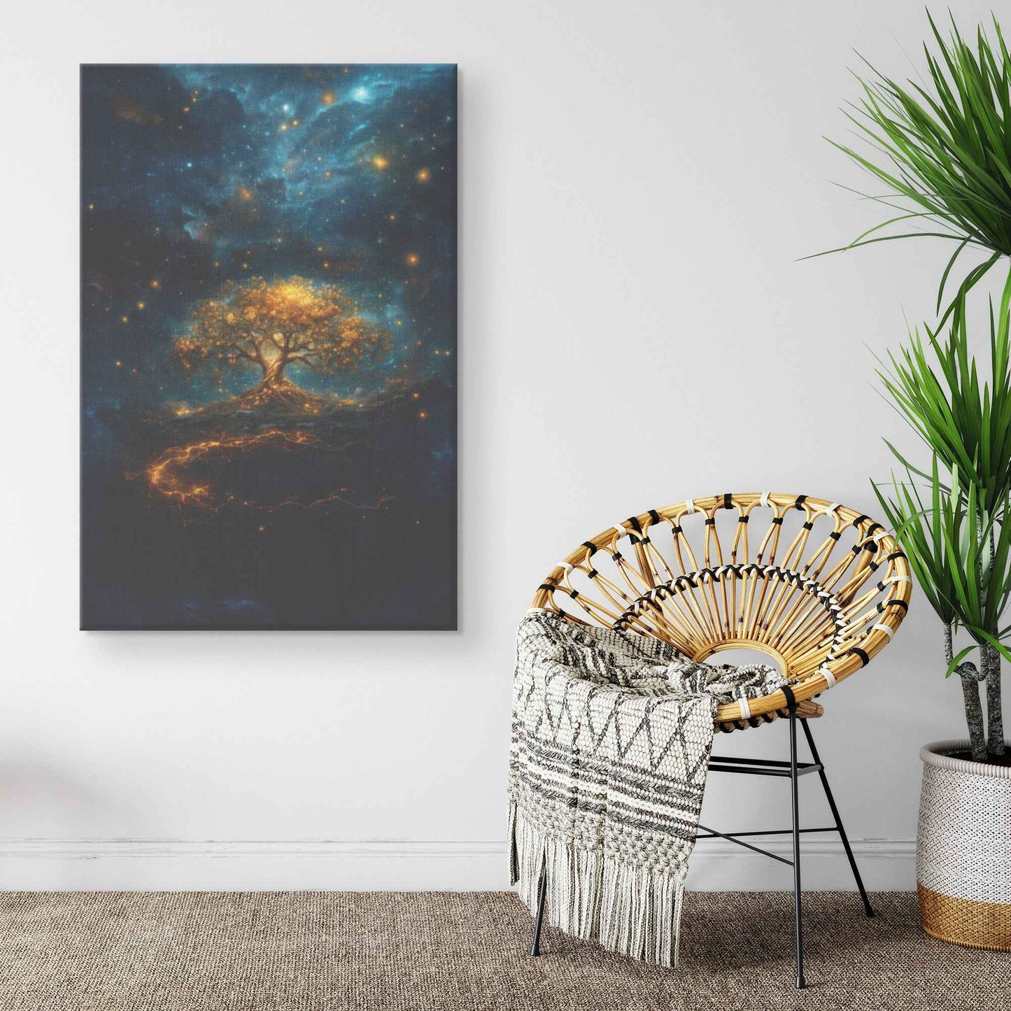 The Tree Of Life In The Garden Of Eden Christian Canvas Wall Art Decor