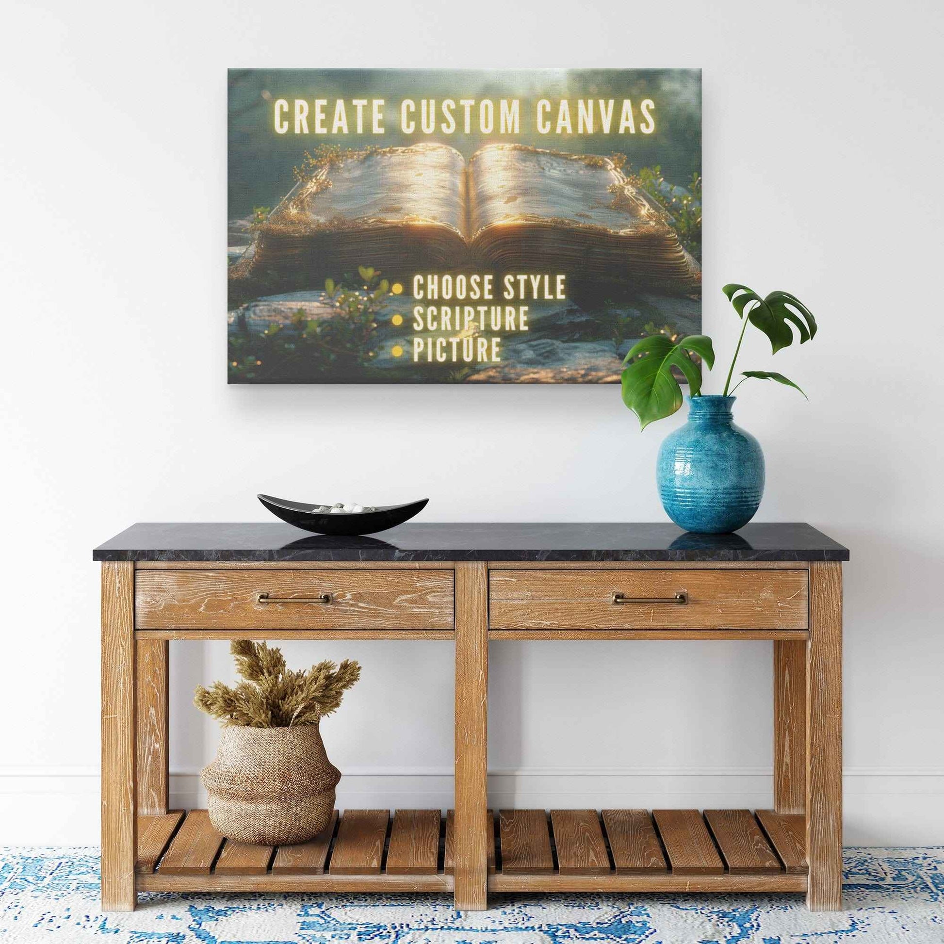 Create Custom Made  Christian Canvas