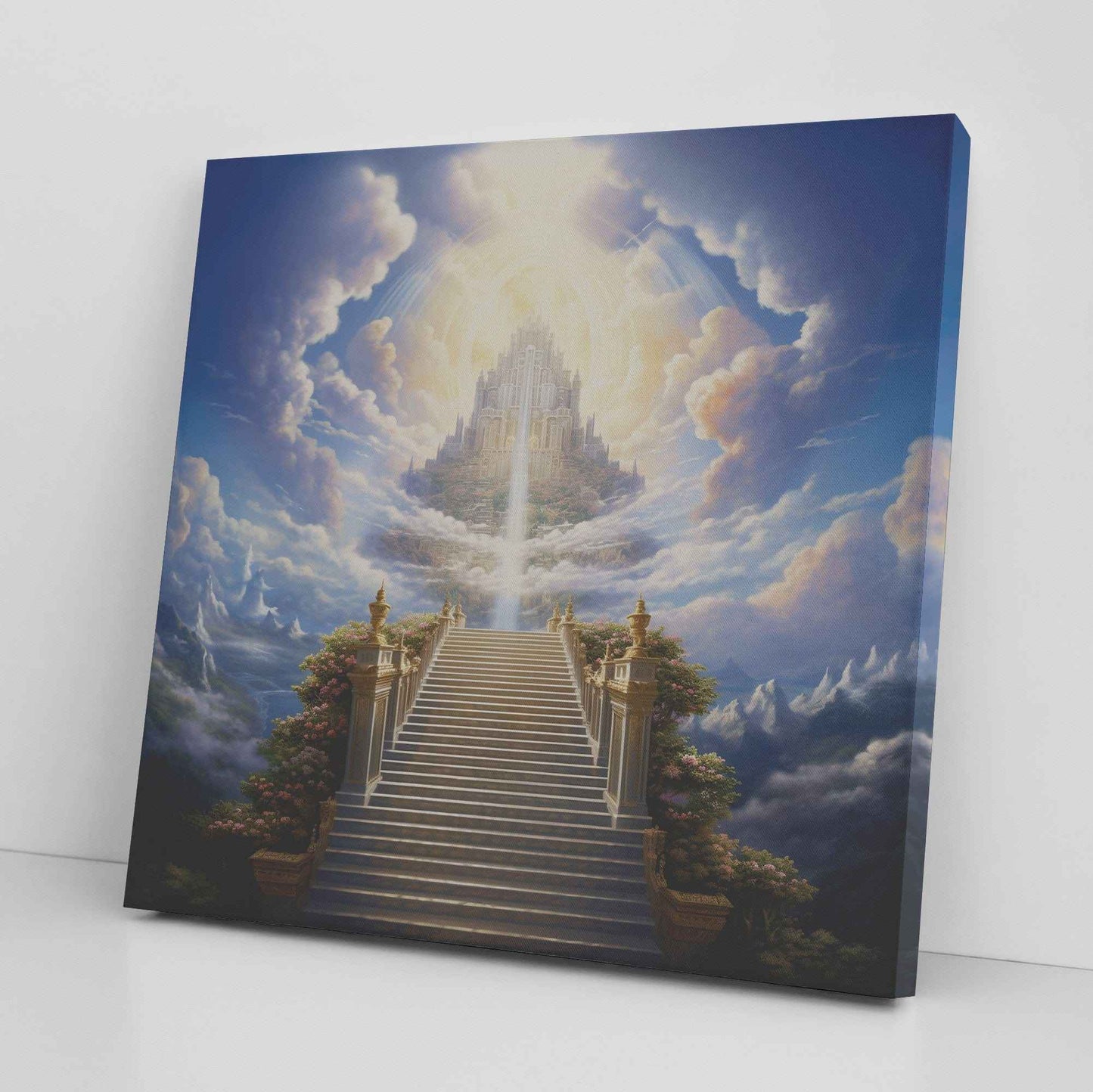 Stairway To The Kingdom Of Heaven Classic Canvas Wall Art