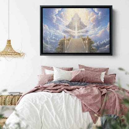Kingdom Of Heaven Canvas Wall Art With Frame