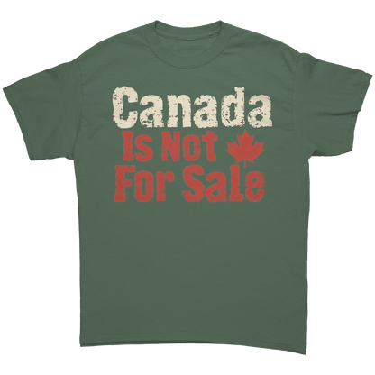Canada Is Not For Sale Cotton Clothing T Shirt For Men & Women Apparel - Awakening Righteousness