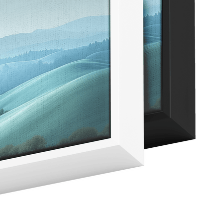 Minimalist Panoramic Artwork Rolling Hills Soft Taupe Palette Muted Highlights Ultra High Definition Tranquil Elegant Panoramic Framed Canvas Wall Art - Awakening Righteousness