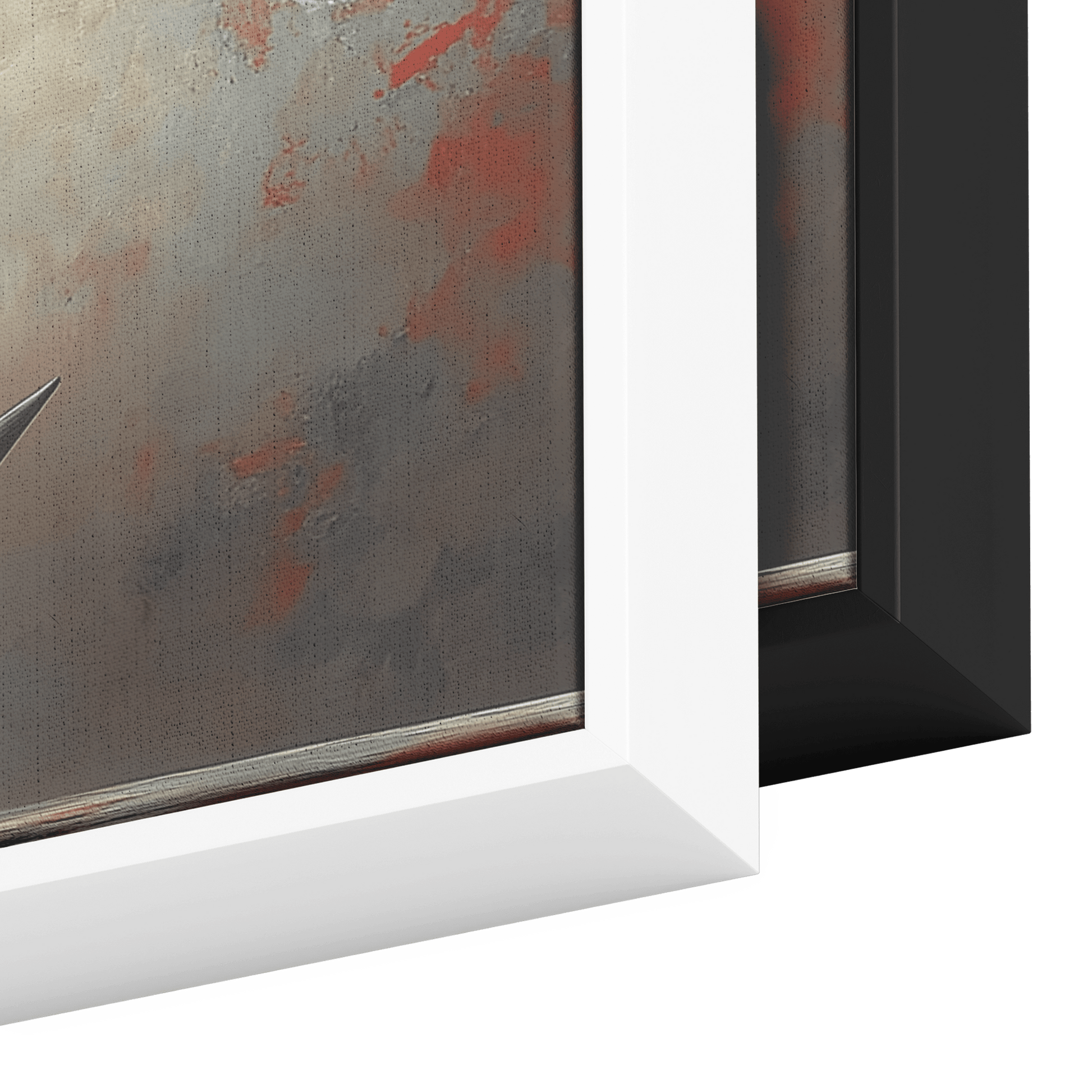 Minimalist Single Stem Floral Artwork Tulip Minimal Details Matte Beige Background Ultra High Definition Clean Modern Design Panoramic Framed Canvas Wall Art - Awakening Righteousness